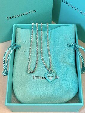 Tiffany & Co. Return to Tiffany Heart Tag Pendant Necklace